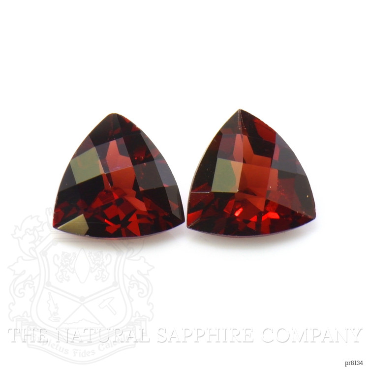 3.83 Ct.Tw. Garnet Pair from Ceylon (Sri Lanka)