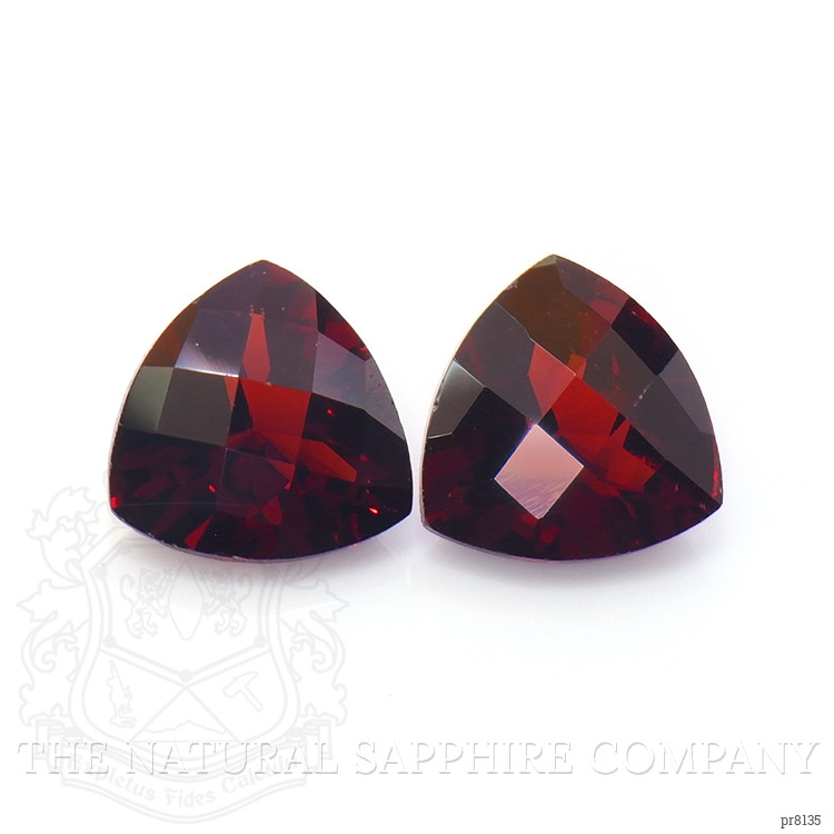 4.17 Ct.Tw. Garnet Pair from Ceylon (Sri Lanka)