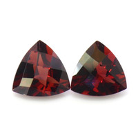 3.72&nbsp;Ct.Tw.Total Carat Weight Garnet Pair from Ceylon (Sri Lanka) Video