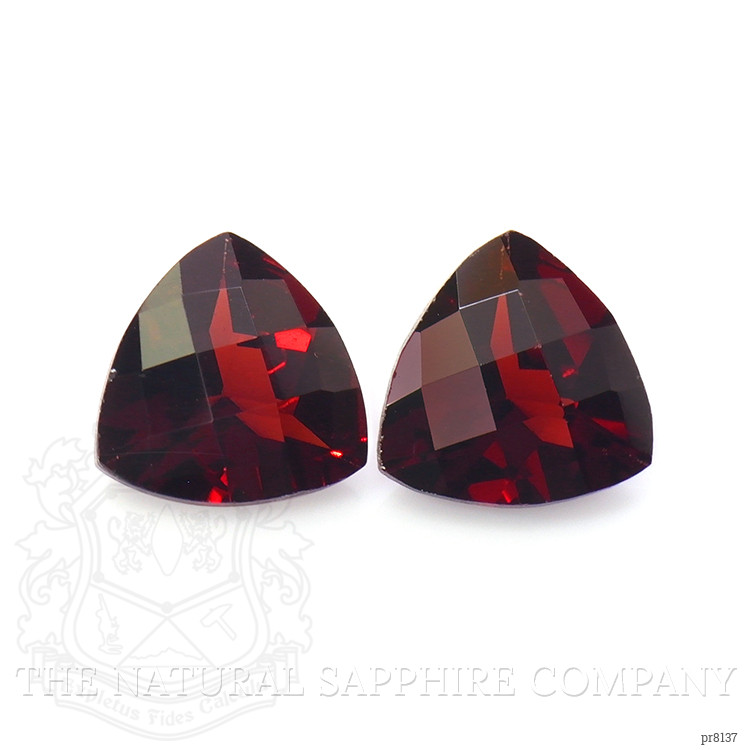 4.27 Ct.Tw. Garnet Pair from Ceylon (Sri Lanka)