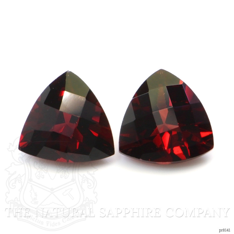 4.55 Ct.Tw. Garnet Pair from Ceylon (Sri Lanka)