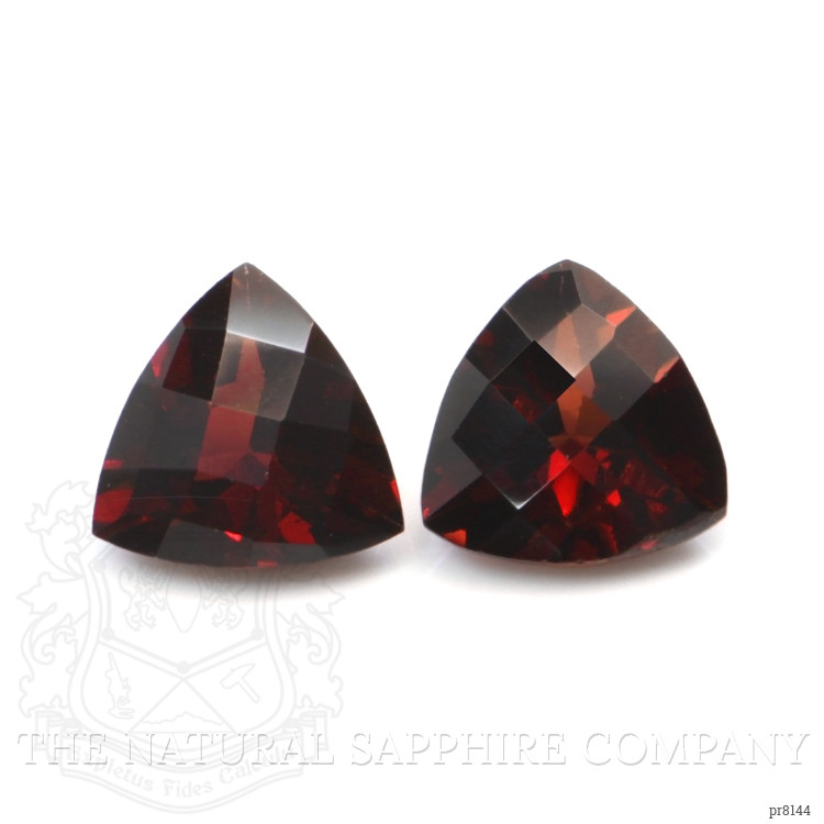 4.15 Ct.Tw. Garnet Pair from Ceylon (Sri Lanka)