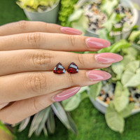 4.15&nbsp;Ct.Tw.Total Carat Weight Garnet Pair from Ceylon (Sri Lanka) Life Style