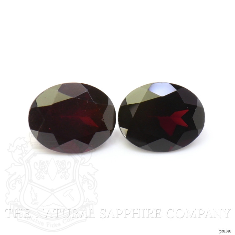 6.68 Ct.Tw. Garnet Pair from Ceylon (Sri Lanka)