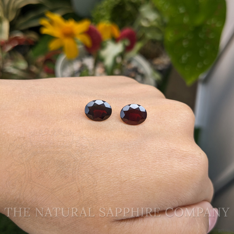 6.68 Ct.Tw. Garnet Pair from Ceylon (Sri Lanka)