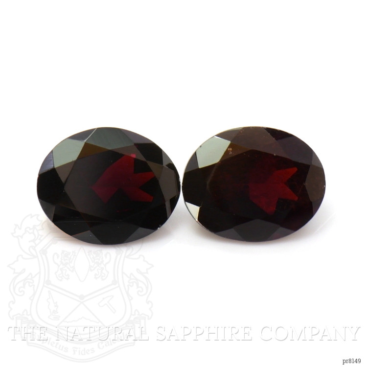 5.78 Ct.Tw. Garnet Pair from Ceylon (Sri Lanka)