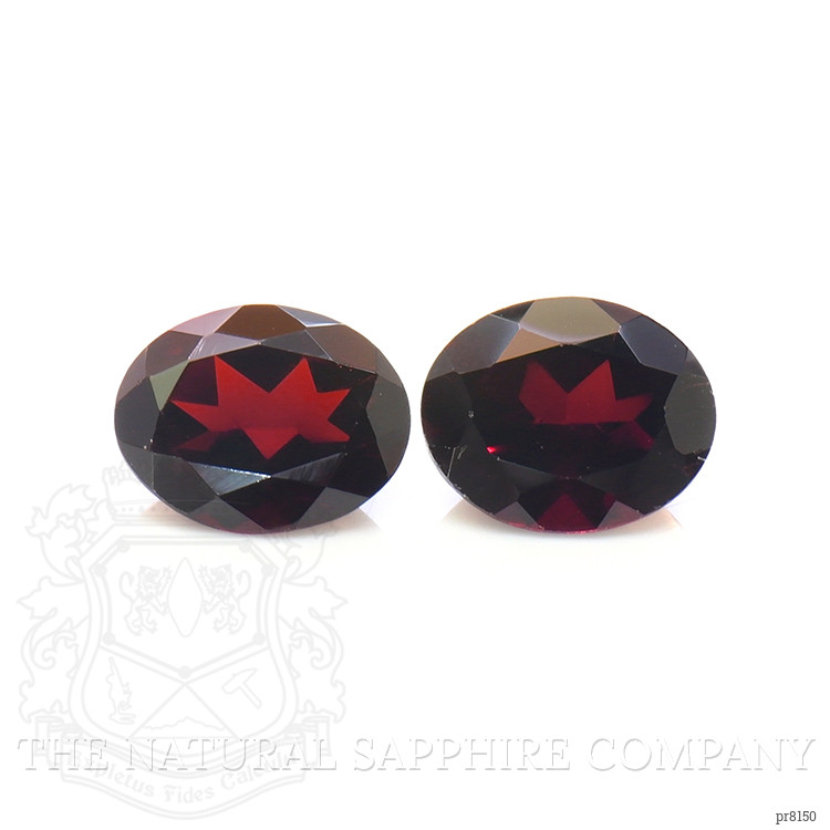 5.95 Ct.Tw. Garnet Pair from Ceylon (Sri Lanka)