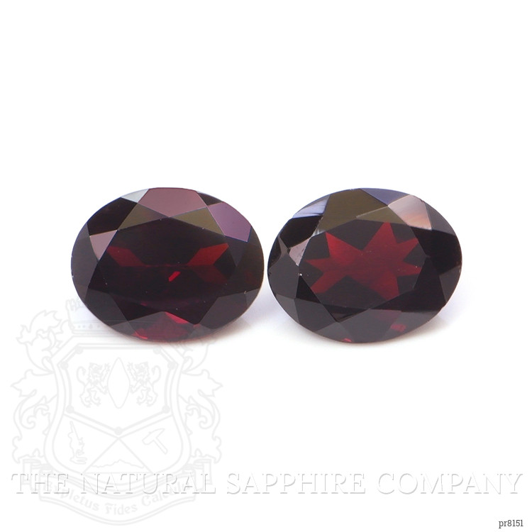 6.17 Ct.Tw. Garnet Pair from Ceylon (Sri Lanka)