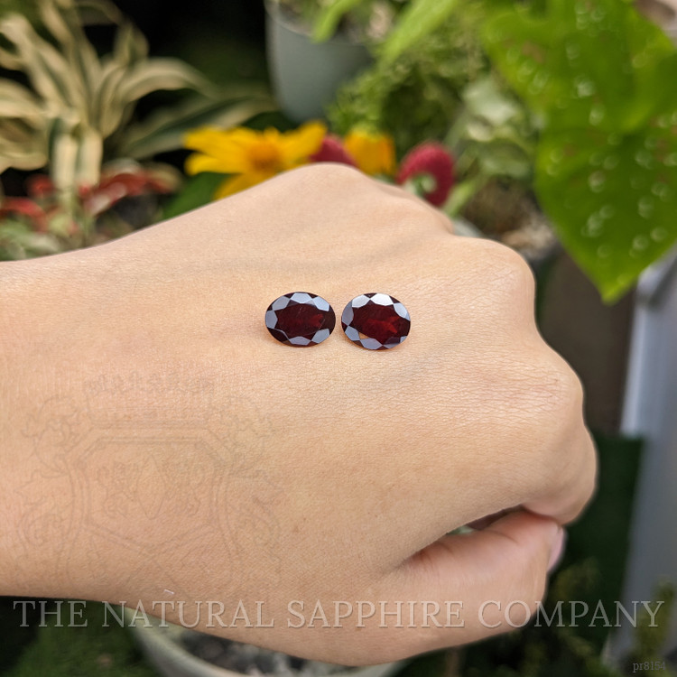 6.18 Ct.Tw. Garnet Pair from Ceylon (Sri Lanka)
