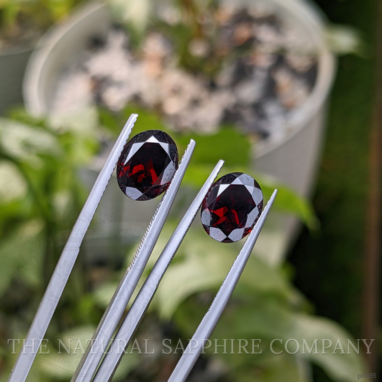 5.77 Ct.Tw. Garnet Pair from Ceylon (Sri Lanka)