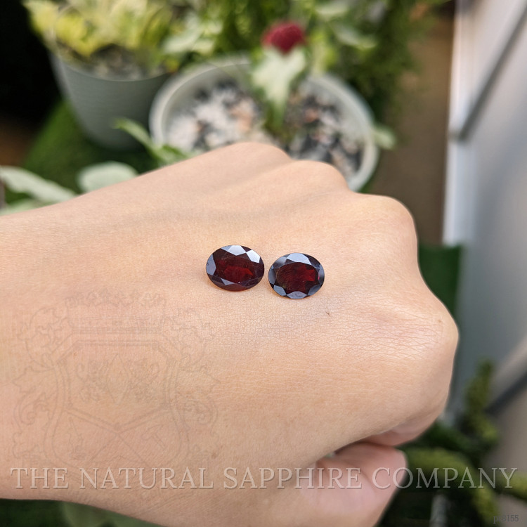 5.77 Ct.Tw. Garnet Pair from Ceylon (Sri Lanka)