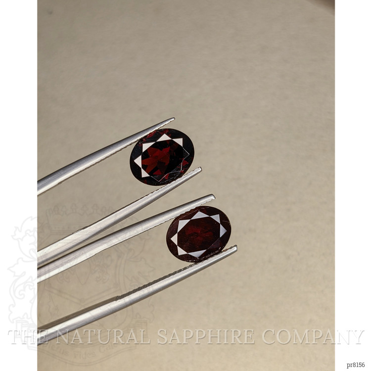 5.89 Ct.Tw. Garnet Pair from Ceylon (Sri Lanka)