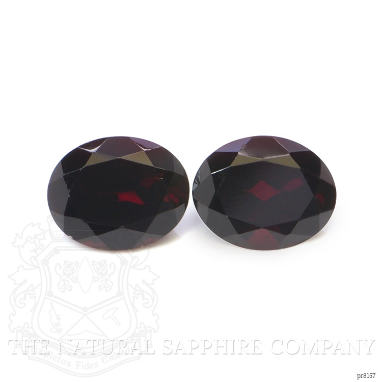 6.58 Ct.Tw. Garnet Pair from Ceylon (Sri Lanka)