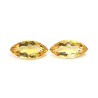 8.51&nbsp;Ct.Tw.Total Carat Weight Citrine Pair from Ceylon (Sri Lanka) Video