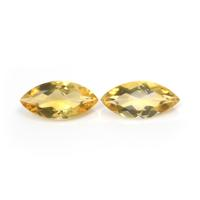 8.16&nbsp;Ct.Tw.Total Carat Weight Citrine Pair from Ceylon (Sri Lanka) Video