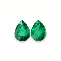 2.48 Ct.Tw.Total Carat Weight Emerald Pair from Zambia Video