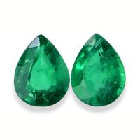 2.48 Ct.Tw.Total Carat Weight Emerald Pair from Zambia Video