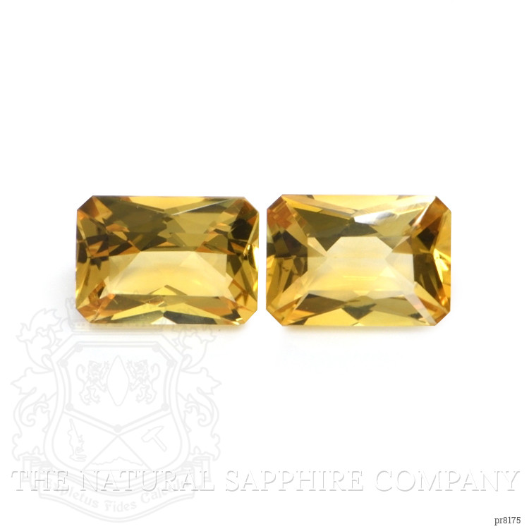 1.61 Ct.Tw. Citrine Pair from Ceylon (Sri Lanka)