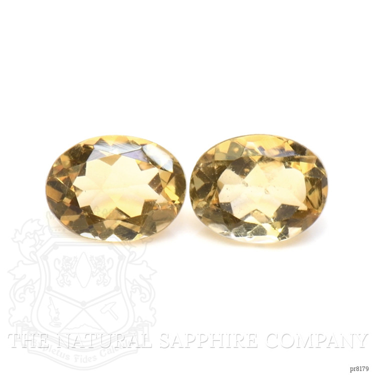 2.30 Ct.Tw. Citrine Pair from Ceylon (Sri Lanka)