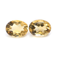 2.21&nbsp;Ct.Tw.Total Carat Weight Citrine Pair from Ceylon (Sri Lanka) Video