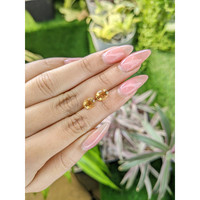 2.21&nbsp;Ct.Tw.Total Carat Weight Citrine Pair from Ceylon (Sri Lanka) Life Style