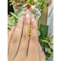 3.63&nbsp;Ct.Tw.Total Carat Weight Citrine Pair from Ceylon (Sri Lanka) Life Style