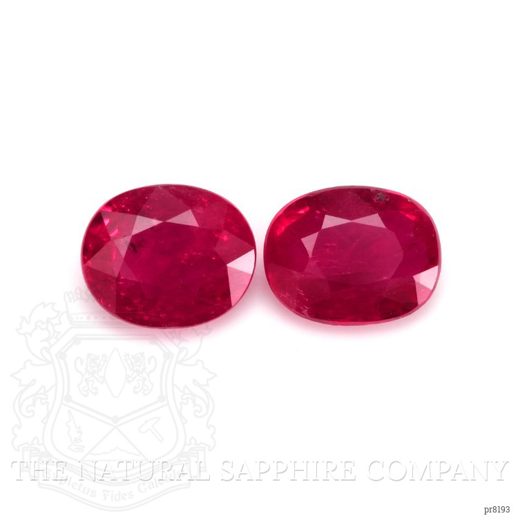 1.46 Ct.Tw. Ruby Pair from Burma (Myanmar)