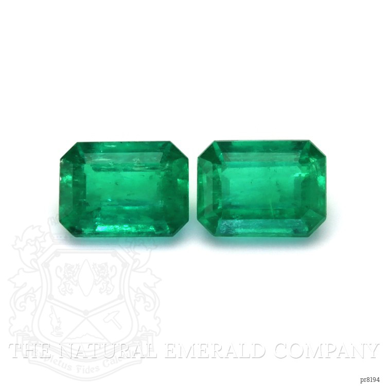 2.22 Ct.Tw. Emerald Pair from Colombia