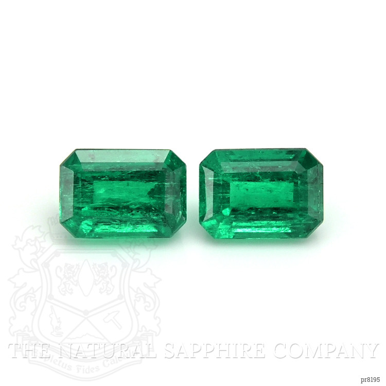 2.53 Ct.Tw. Emerald Pair from Colombia