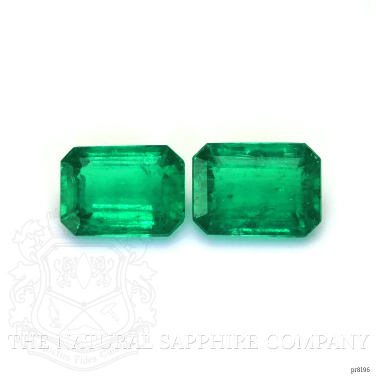 2.05 Ct.Tw. Emerald Pair from Colombia