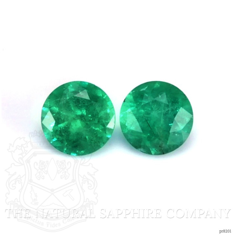 1.33 Ct.Tw. Emerald Pair from Brazil