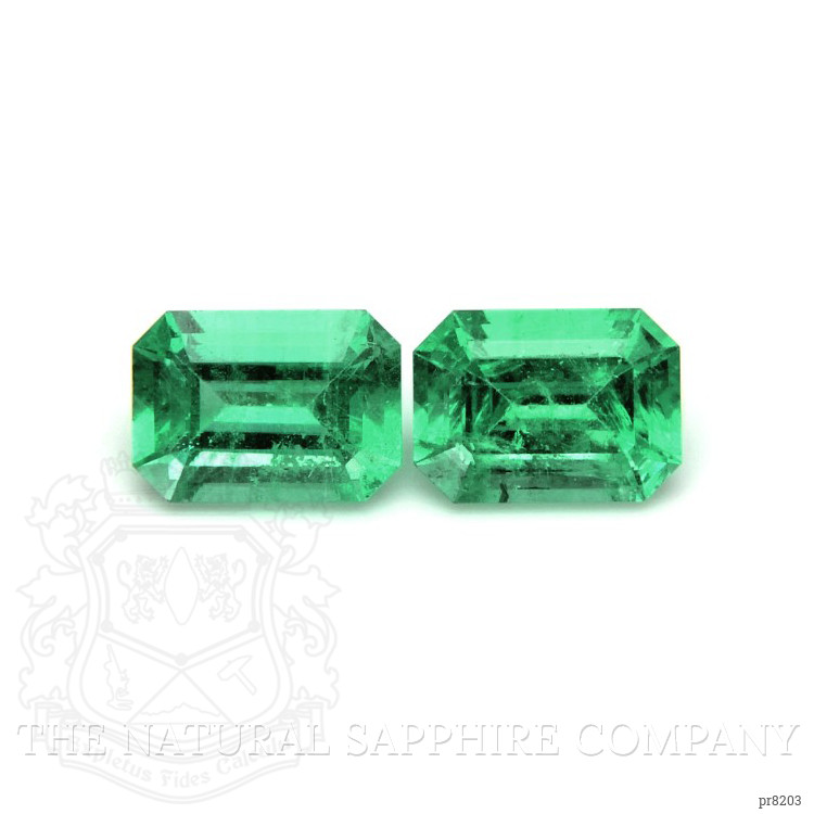 1.87 Ct.Tw. Emerald Pair from Zambia