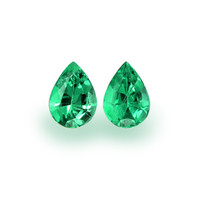 1.48 Ct.Tw.Total Carat Weight Emerald Pair from Zambia Video