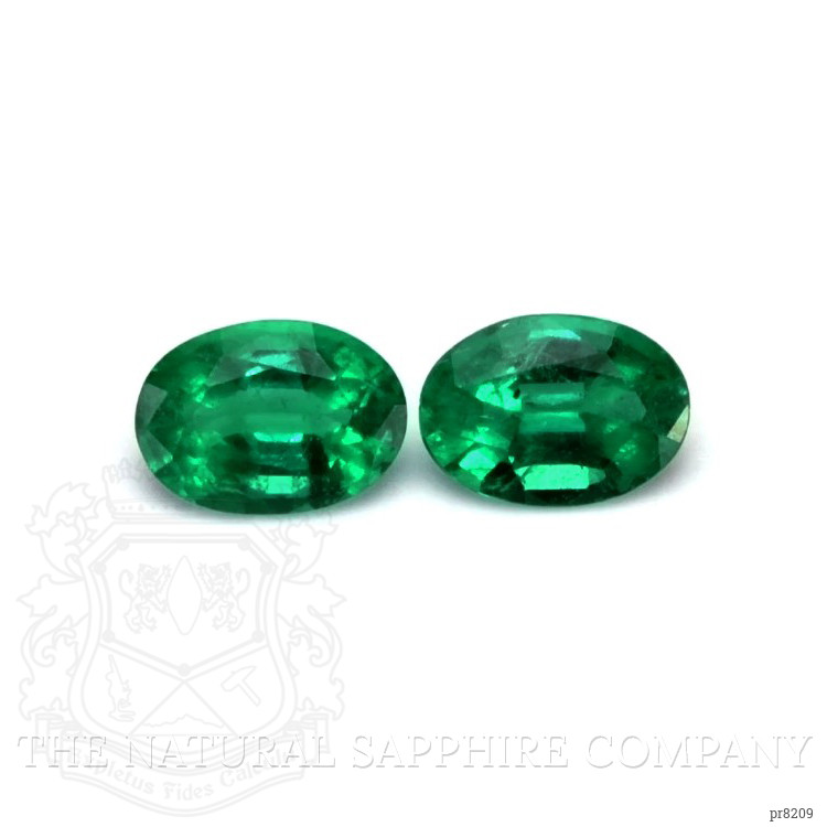 1.27 Ct.Tw. Emerald Pair from Zambia