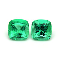 1.71 Ct.Tw.Total Carat Weight Emerald Pair from Brazil Video