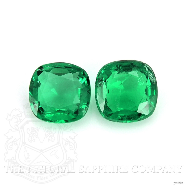 1.90 Ct.Tw. Emerald Pair from Zambia