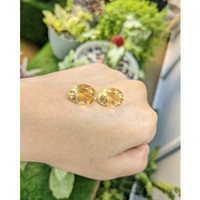 15.59&nbsp;Ct.Tw.Total Carat Weight Citrine Pair from Ceylon (Sri Lanka) Life Style