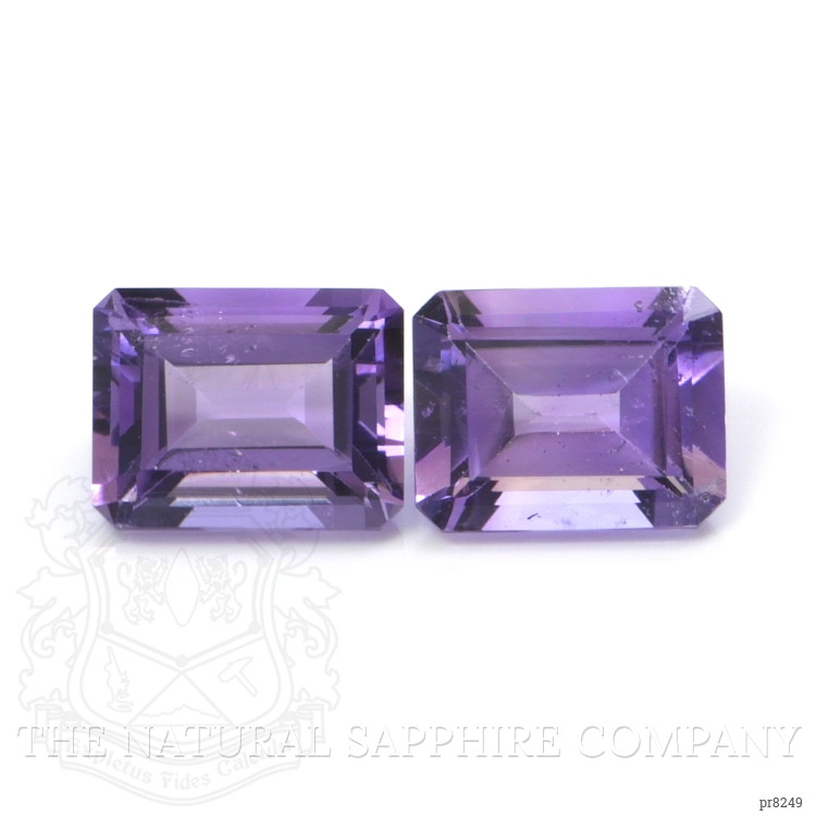 4.46 Ct.Tw. Amethyst Pair from Ceylon (Sri Lanka)