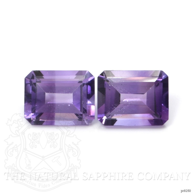 4.28 Ct.Tw. Amethyst Pair from Ceylon (Sri Lanka)