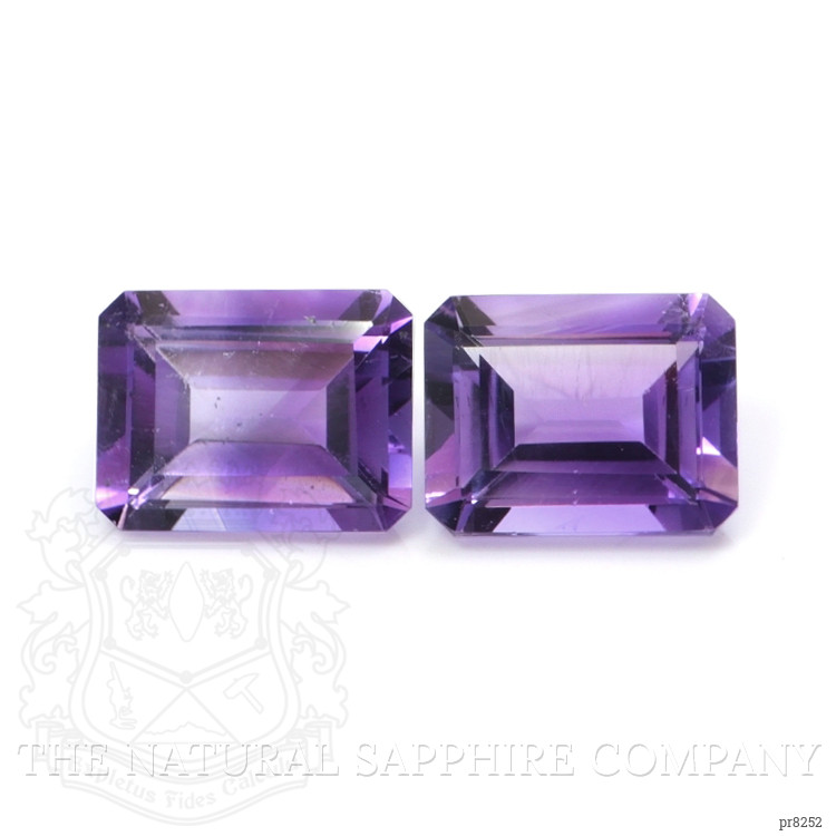 4.29 Ct.Tw. Amethyst Pair from Ceylon (Sri Lanka)