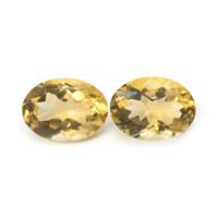 15.94&nbsp;Ct.Tw.Total Carat Weight Citrine Pair from Bolivia Video