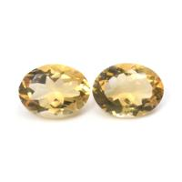 16.02&nbsp;Ct.Tw.Total Carat Weight Citrine Pair from Bolivia Video