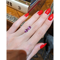 2.15&nbsp;Ct.Tw.Total Carat Weight Pink Sapphire Pair from Ceylon (Sri Lanka) Life Style