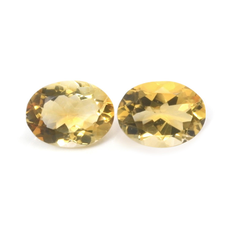 16.05 Ct.Tw. Citrine Pair from Bolivia