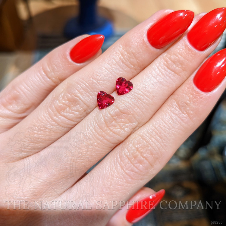 1.41 Ct.Tw. Ruby Pair from Mozambique