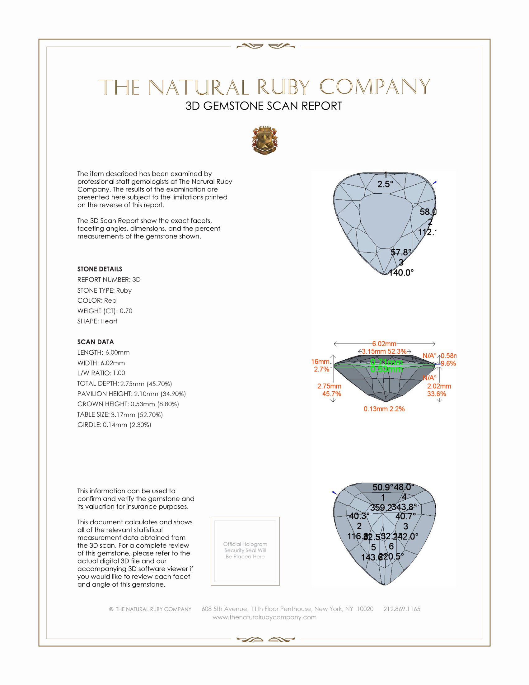 1.41 Ct.Tw. Ruby Pair from Mozambique