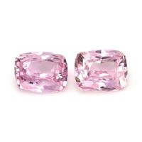0.87&nbsp;Ct.Tw.Total Carat Weight Pink Sapphire Pair from Ceylon (Sri Lanka) Video