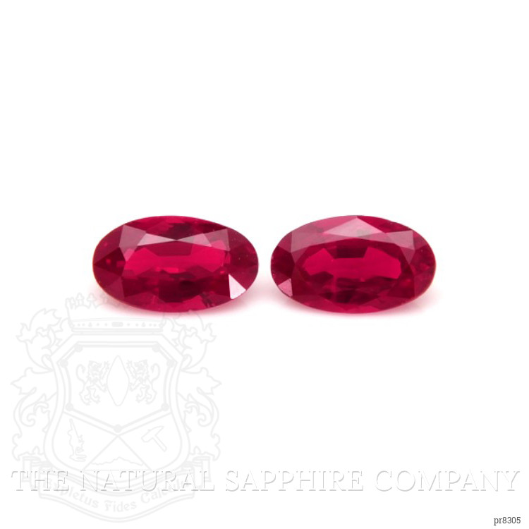 0.47 Ct.Tw. Ruby Pair from Mozambique