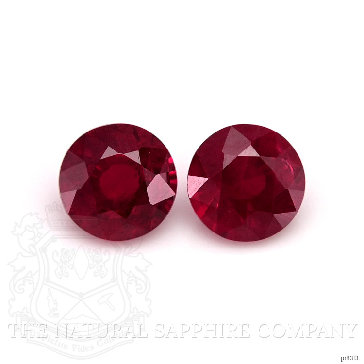 0.95 Ct.Tw. Ruby Pair from Mozambique