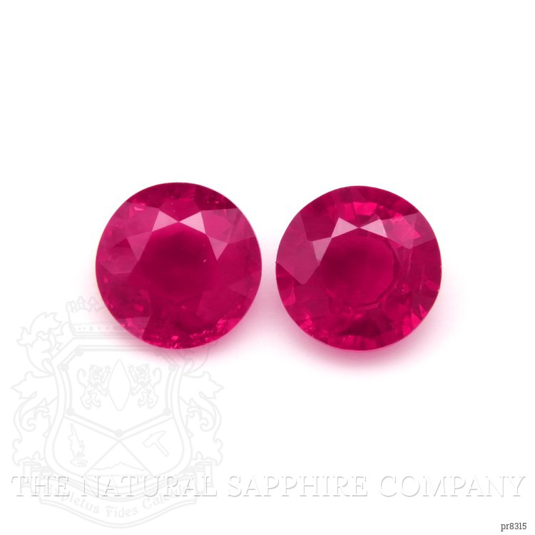 0.95 Ct.Tw. Ruby Pair from Mozambique